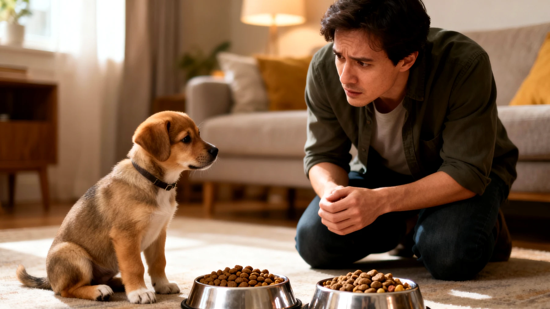 Welpen benötigen eine altersgerechte und ausgewogene Ernährung mit dem richtigen Verhältnis von Proteinen, Fetten, Vitaminen und Mineralstoffen, um ein gesundes Wachstum und eine optimale Entwicklung von Knochen, Muskeln und Immunsystem zu gewährleisten"