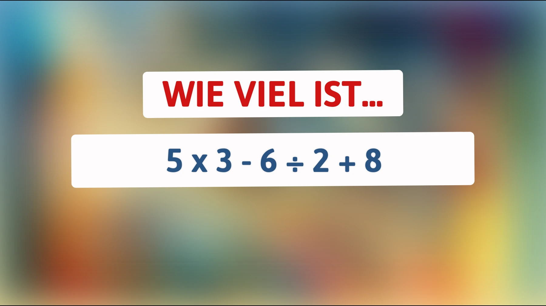 Nur 1 von 100 Menschen kann dieses mathematische Rätsel lösen – bist du klug genug, um es zu knacken?"